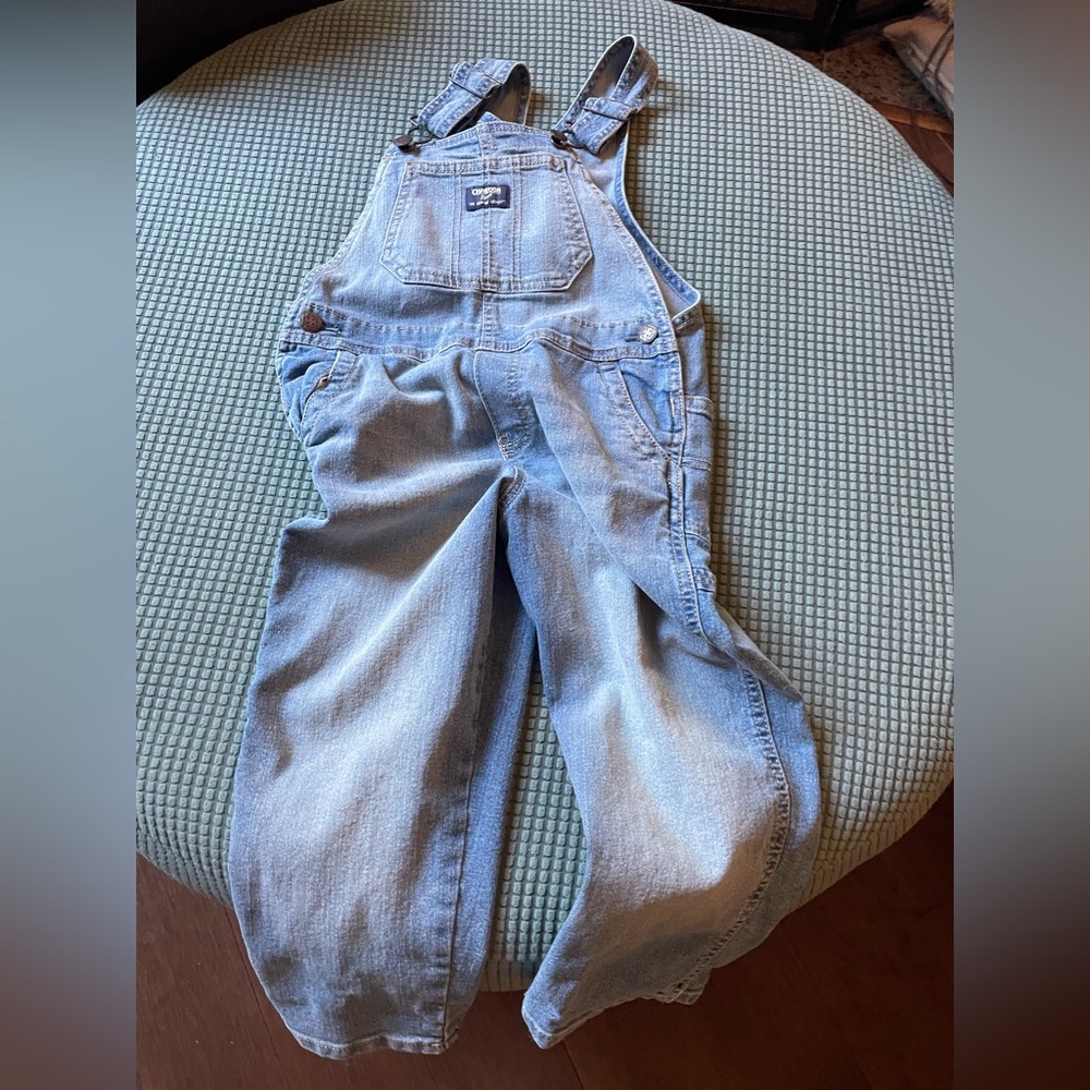 Light Blue Denim Overalls
